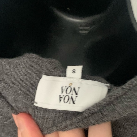 Noa Noa women’s knit long sleeve sweater midi dress - Picture 4 of 7